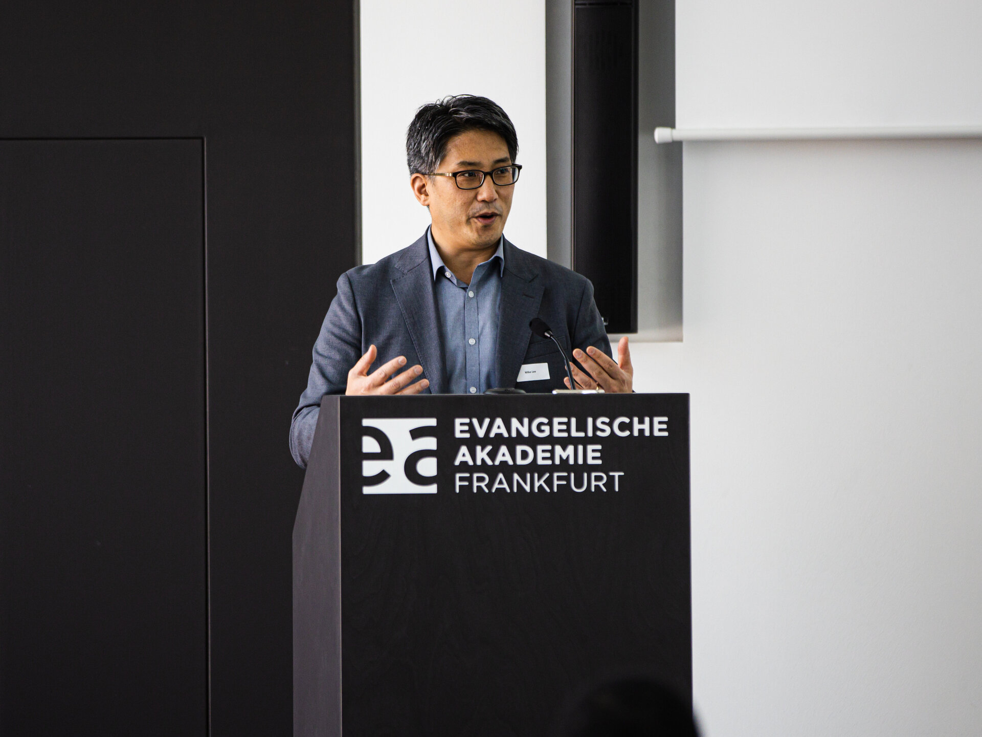 Pastor Dr. Mike K. Lee (1. Vorsitzender der IPK)