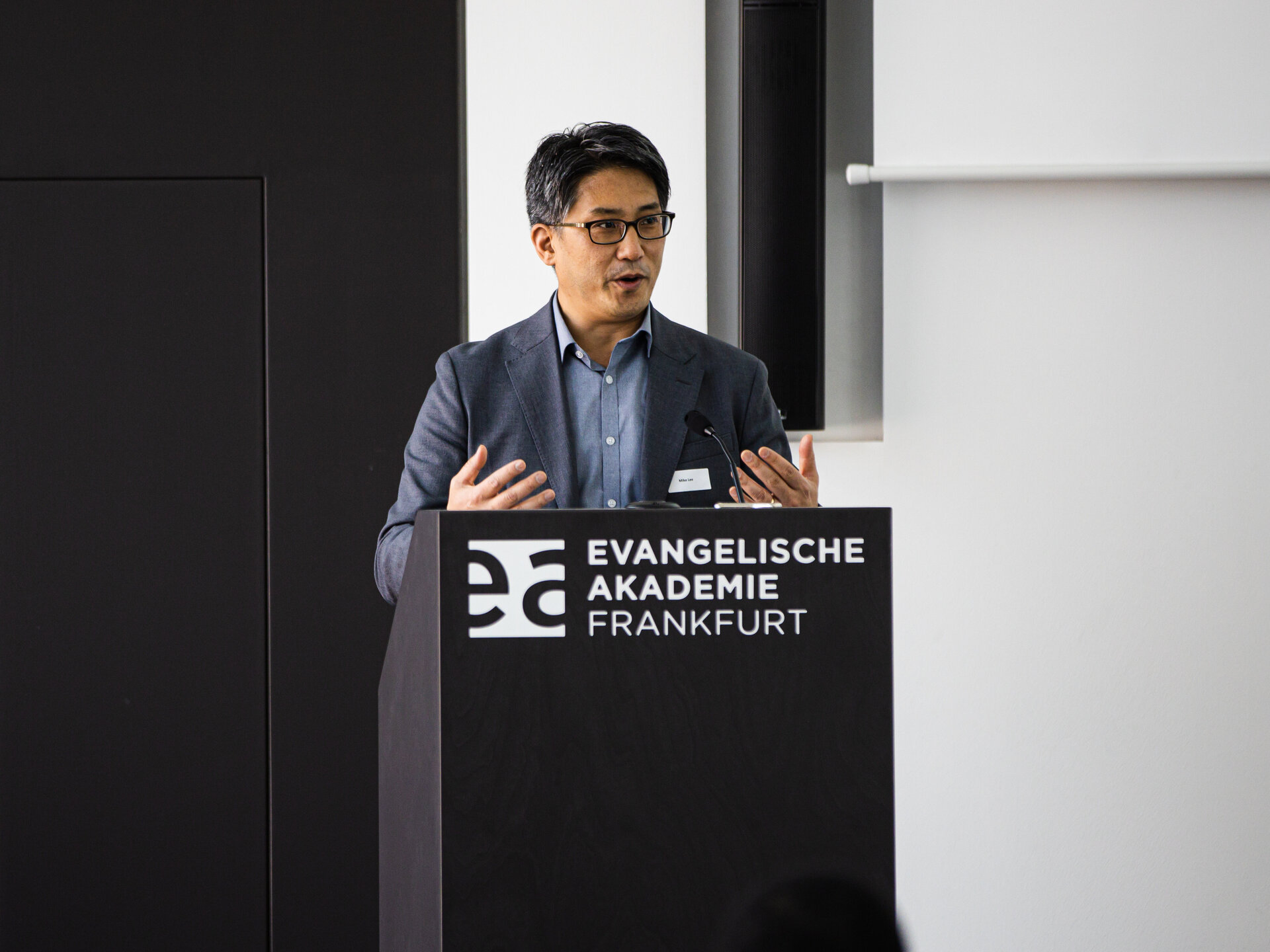 Pastor Dr. Mike K. Lee (1. Vorsitzender der IPK)