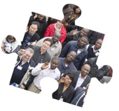 Puzzle Internationale Gemeinden